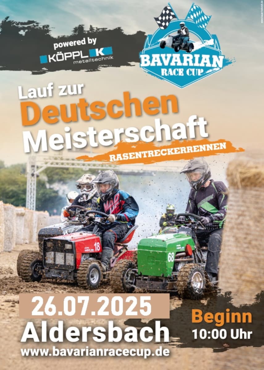 Plakat: Bavarian Race Cup