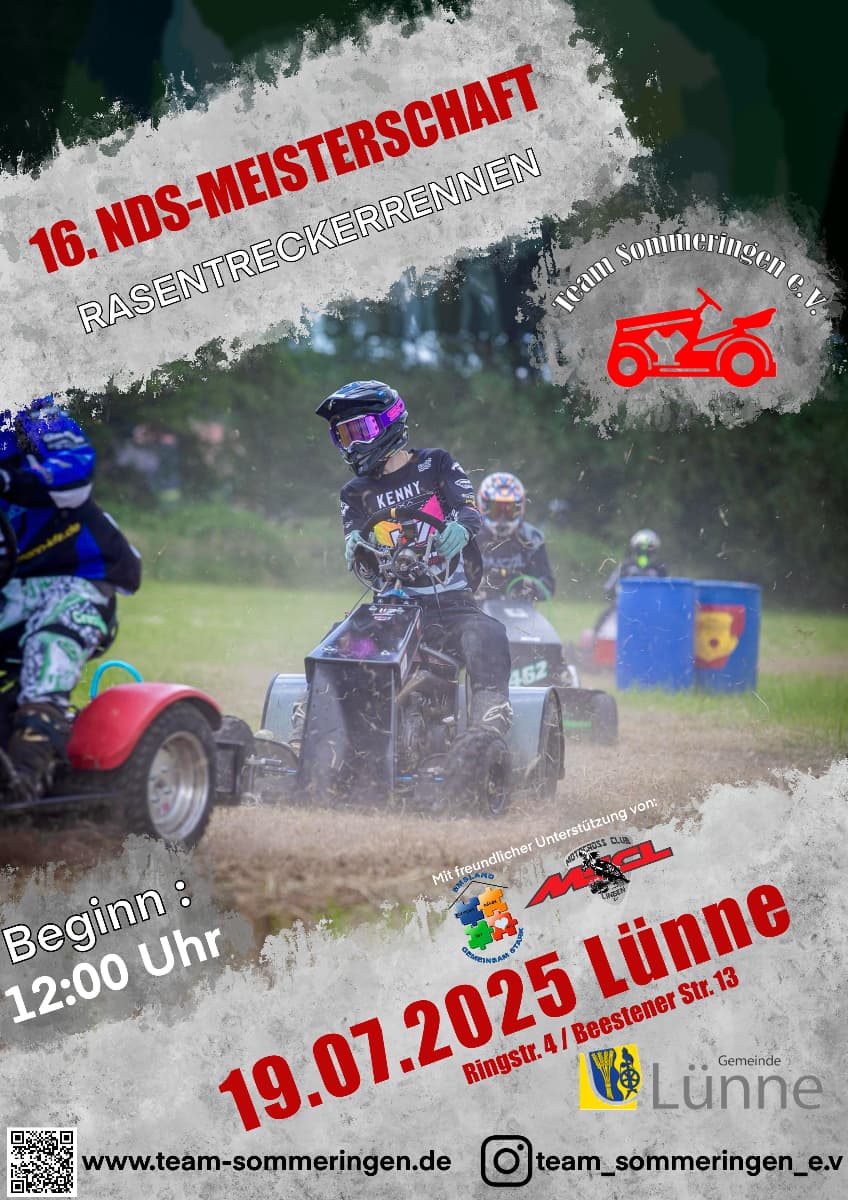 Plakat: NDSM - Niedersachsenmeisterschaft