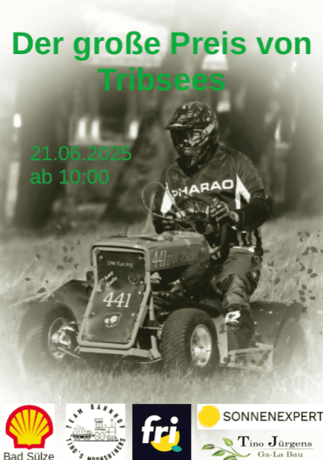 Plakat: Der große Preis von Tribsees