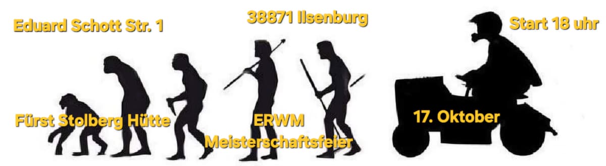 Plakat: Meisterschaftsfeier 2026